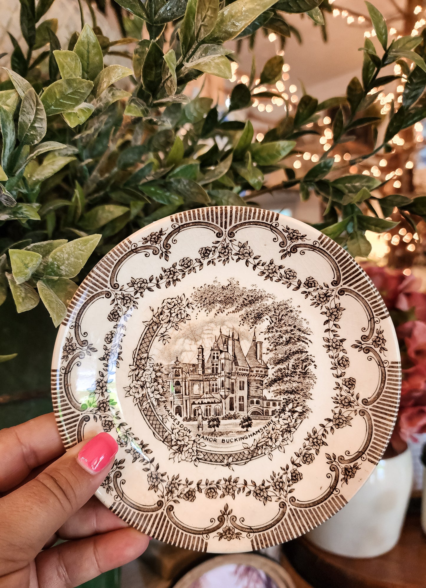 English Ironstone Saucer