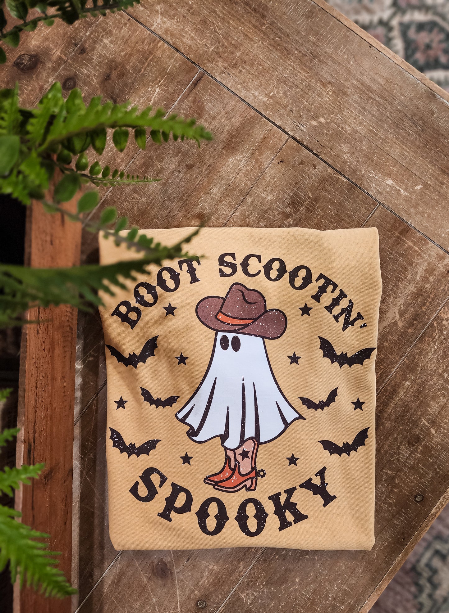 Boot Scootin Spooky (Mustard)