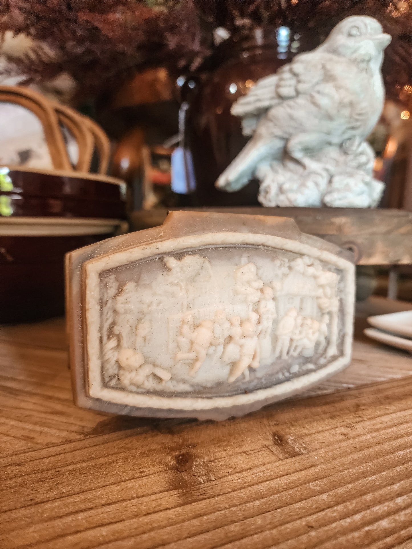 Incolay Stone Jewelry Box