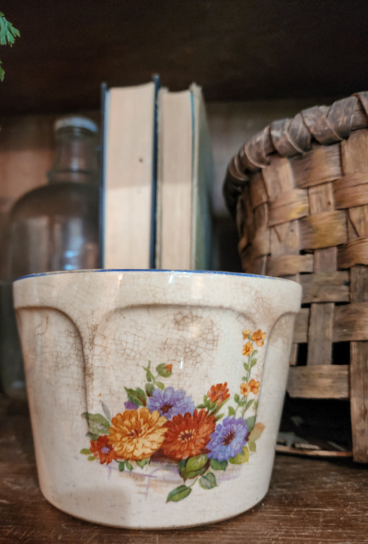 SUPER CRAZED| Bowl with florals