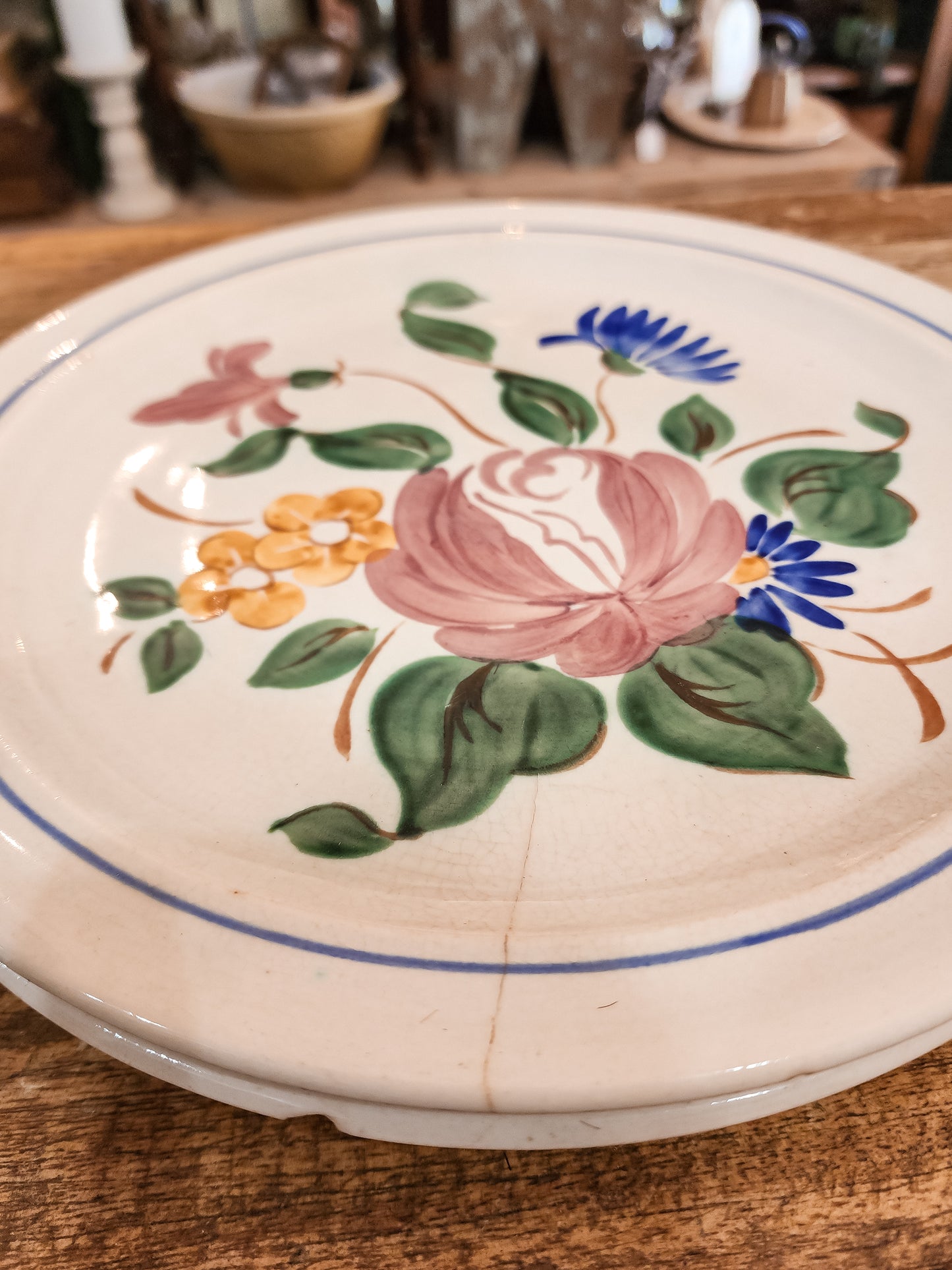 Vintage Red Wing Pottery Plate