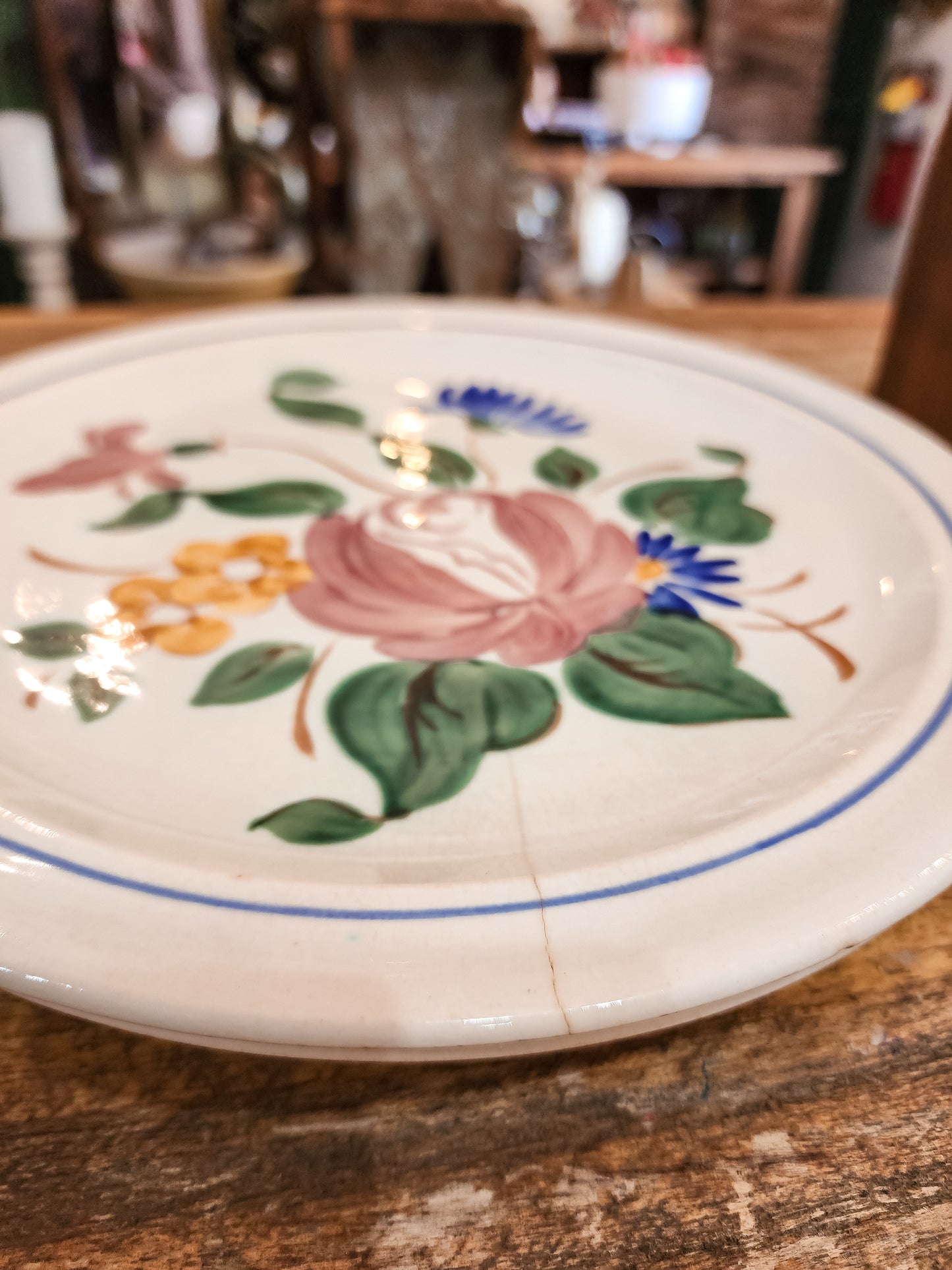 Vintage Red Wing Pottery Plate