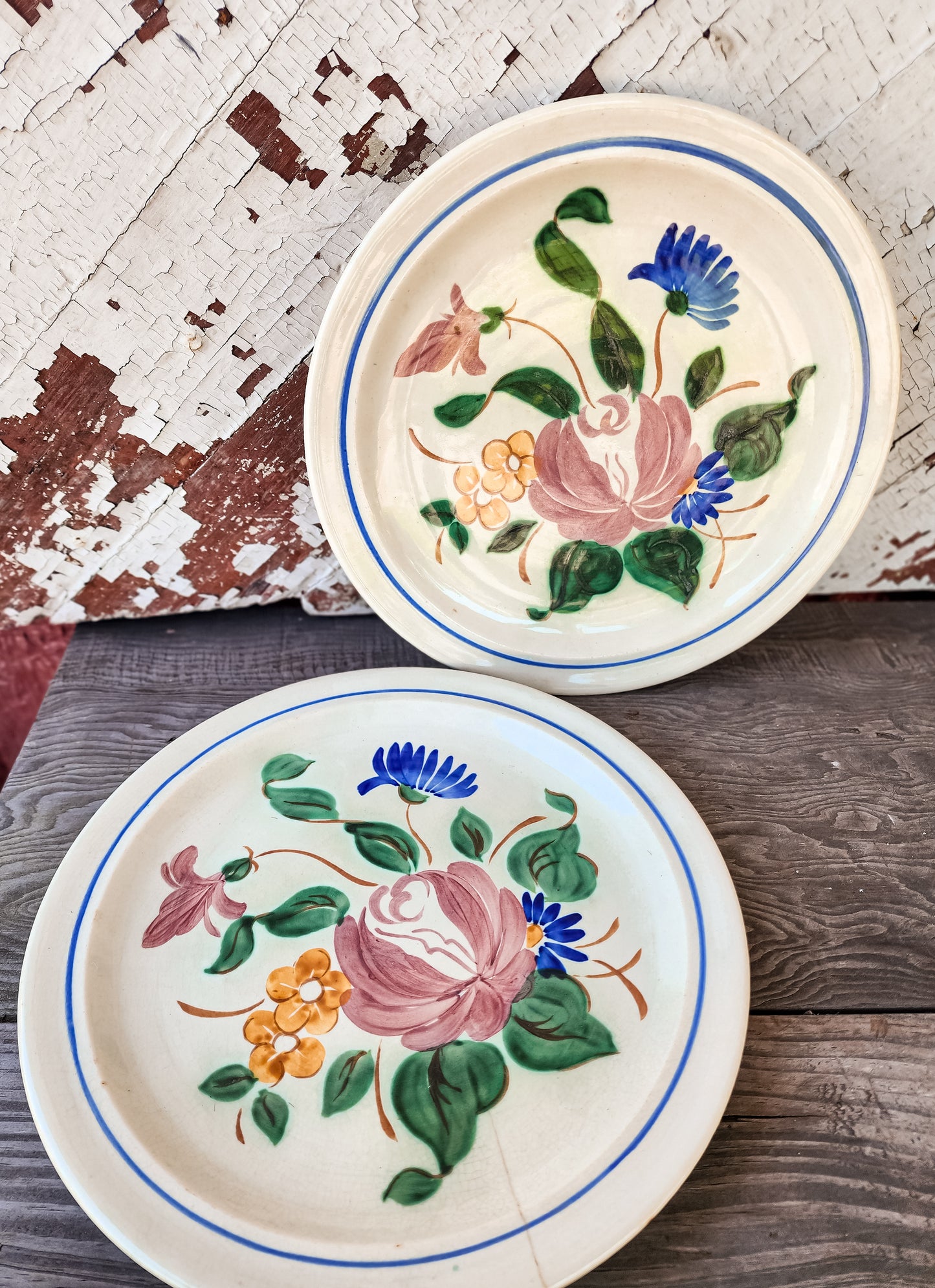 Vintage Red Wing Pottery Plate
