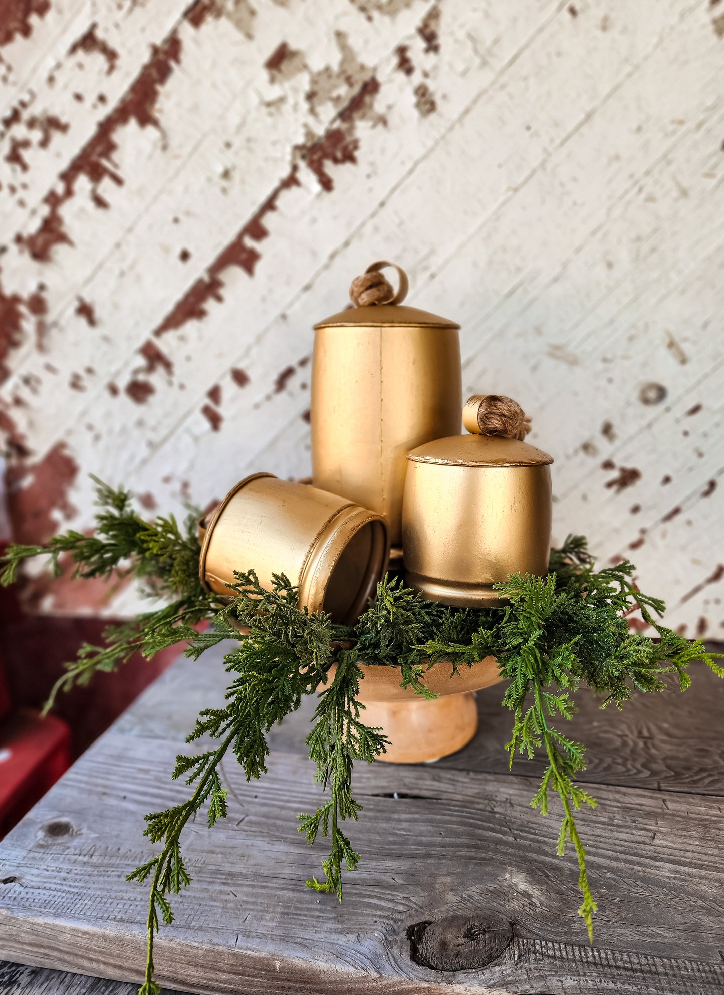 Clark Large Cluster Gold Bells