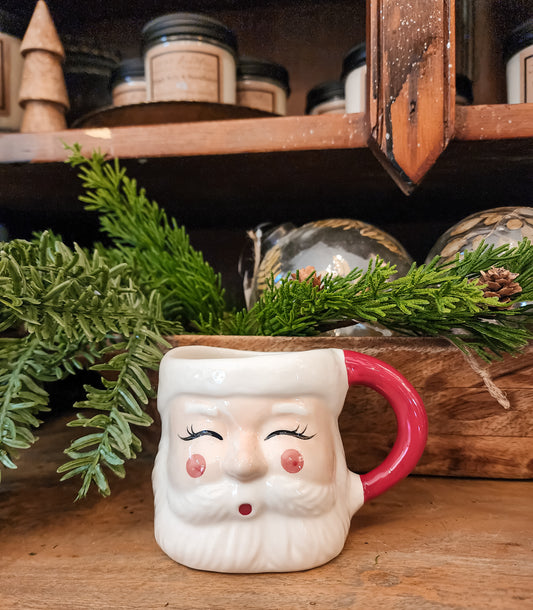 Rosey Cheek Santa Mug