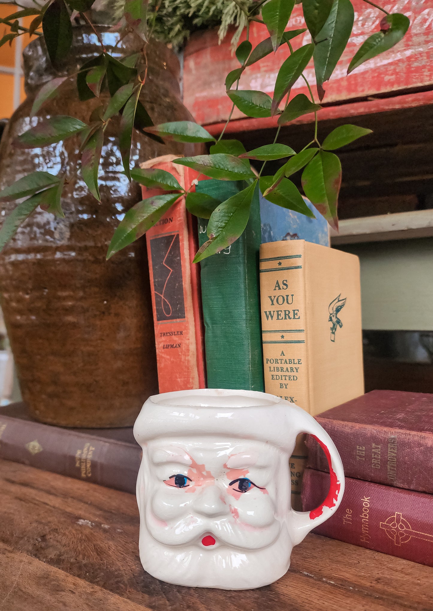 Vintage Santa Mug