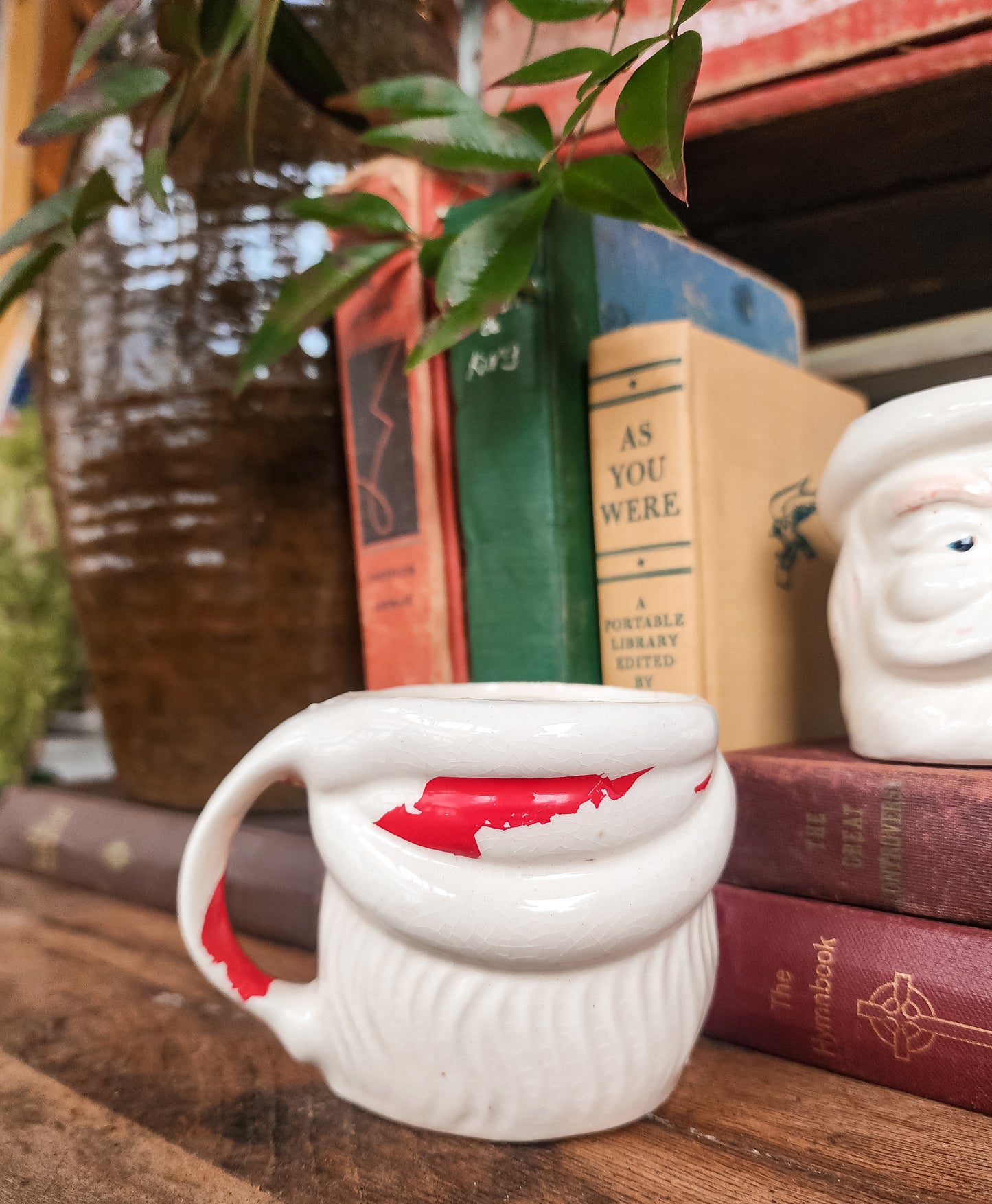 Vintage Santa Mug