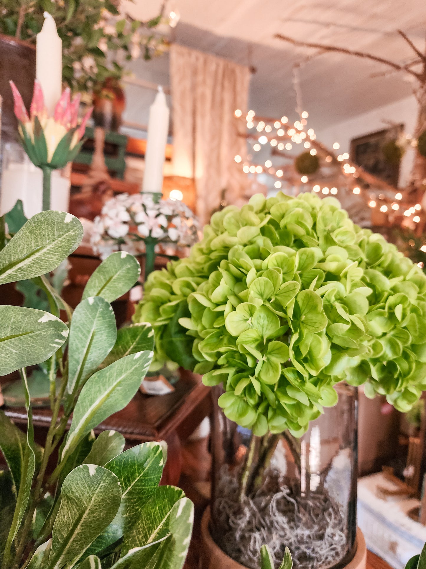 Lainey Real Touch Hydrangea