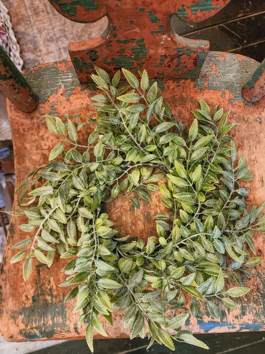 Mini Leaf Wreath