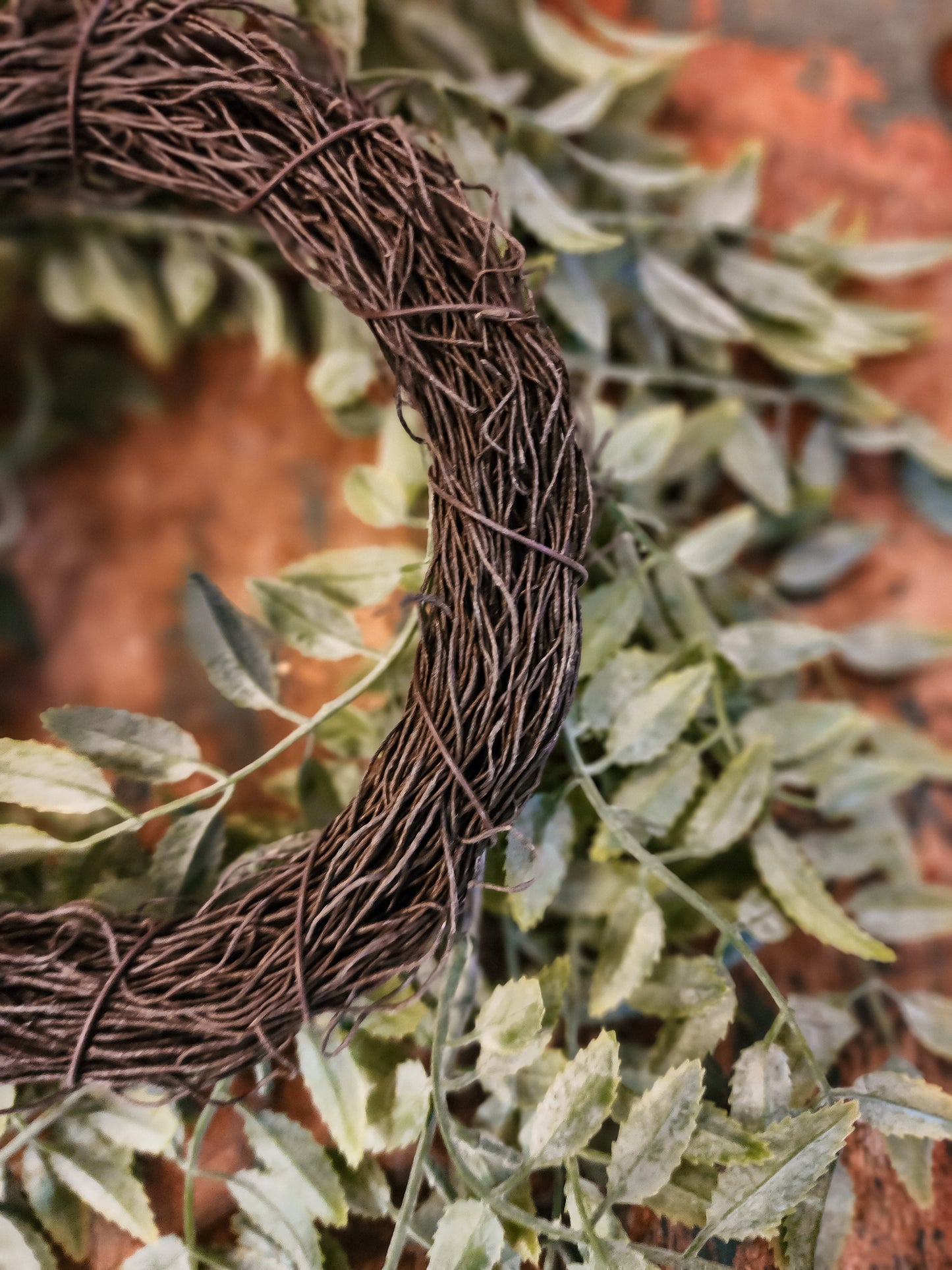 Mini Leaf Wreath