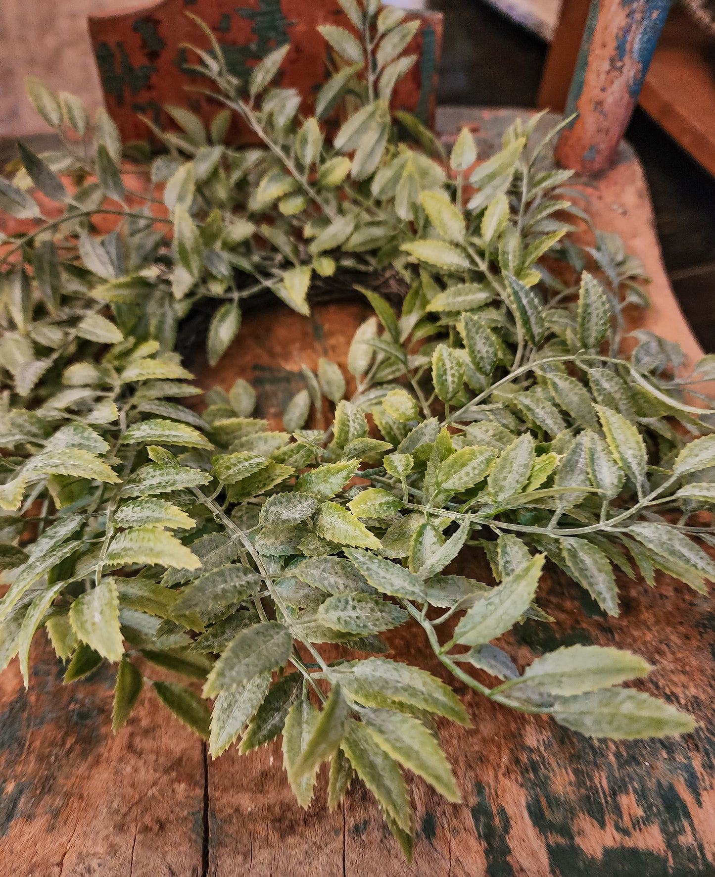 Mini Leaf Wreath