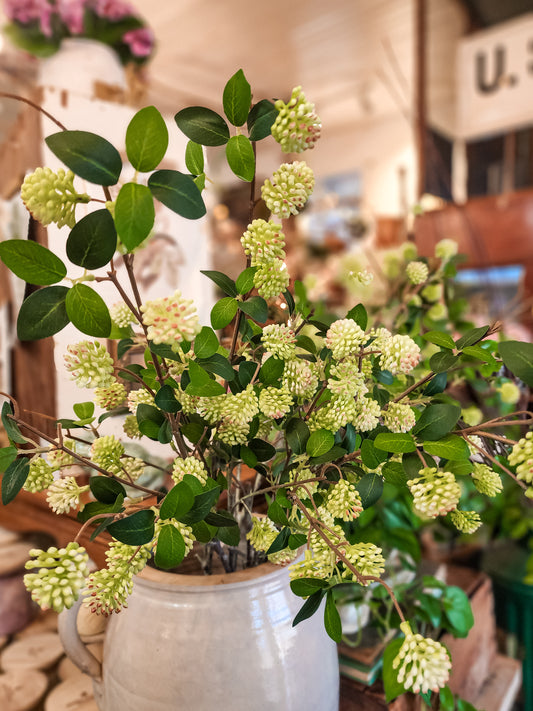 Flora Budding Leaf Branch
