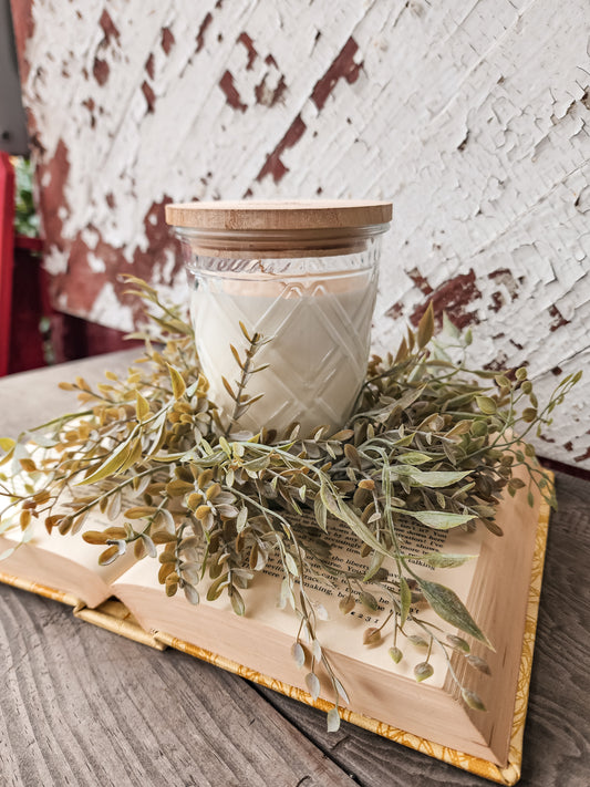 Mixed Sage Leaf Wreath