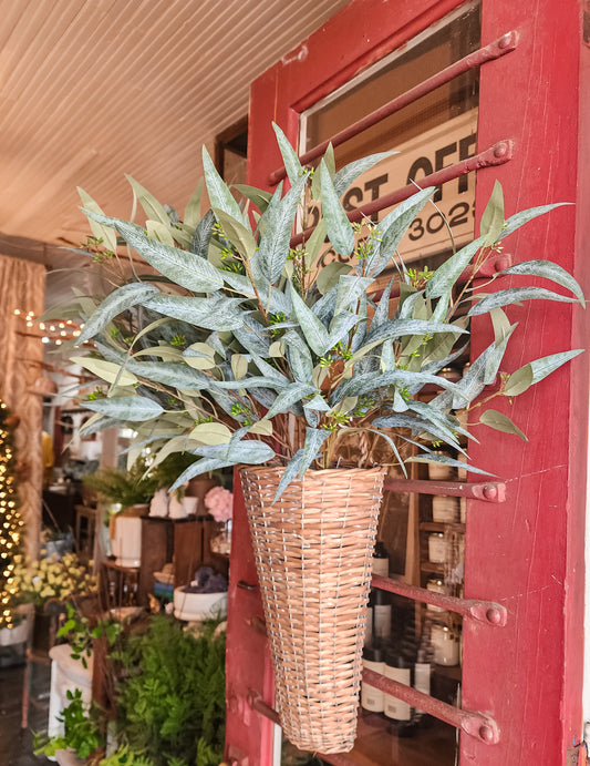 Faux Seeded Eucalyptus Branch