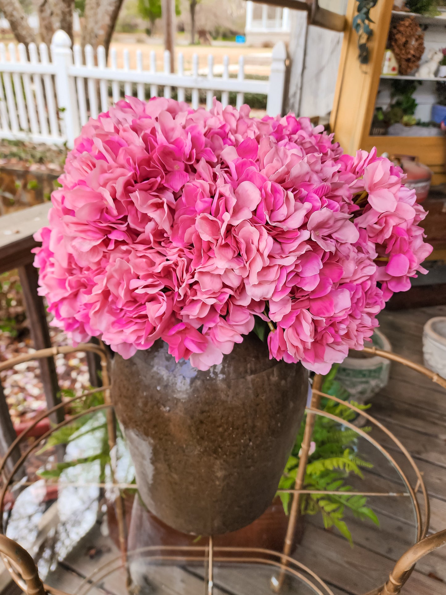 In Bloom Real Touch Hydrangea (Assorted Colors)
