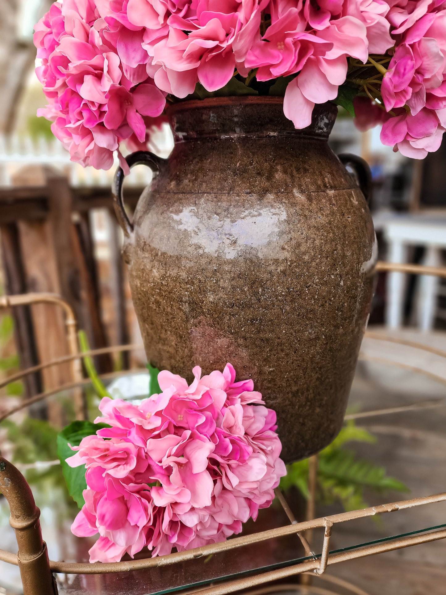 In Bloom Real Touch Hydrangea (Assorted Colors)