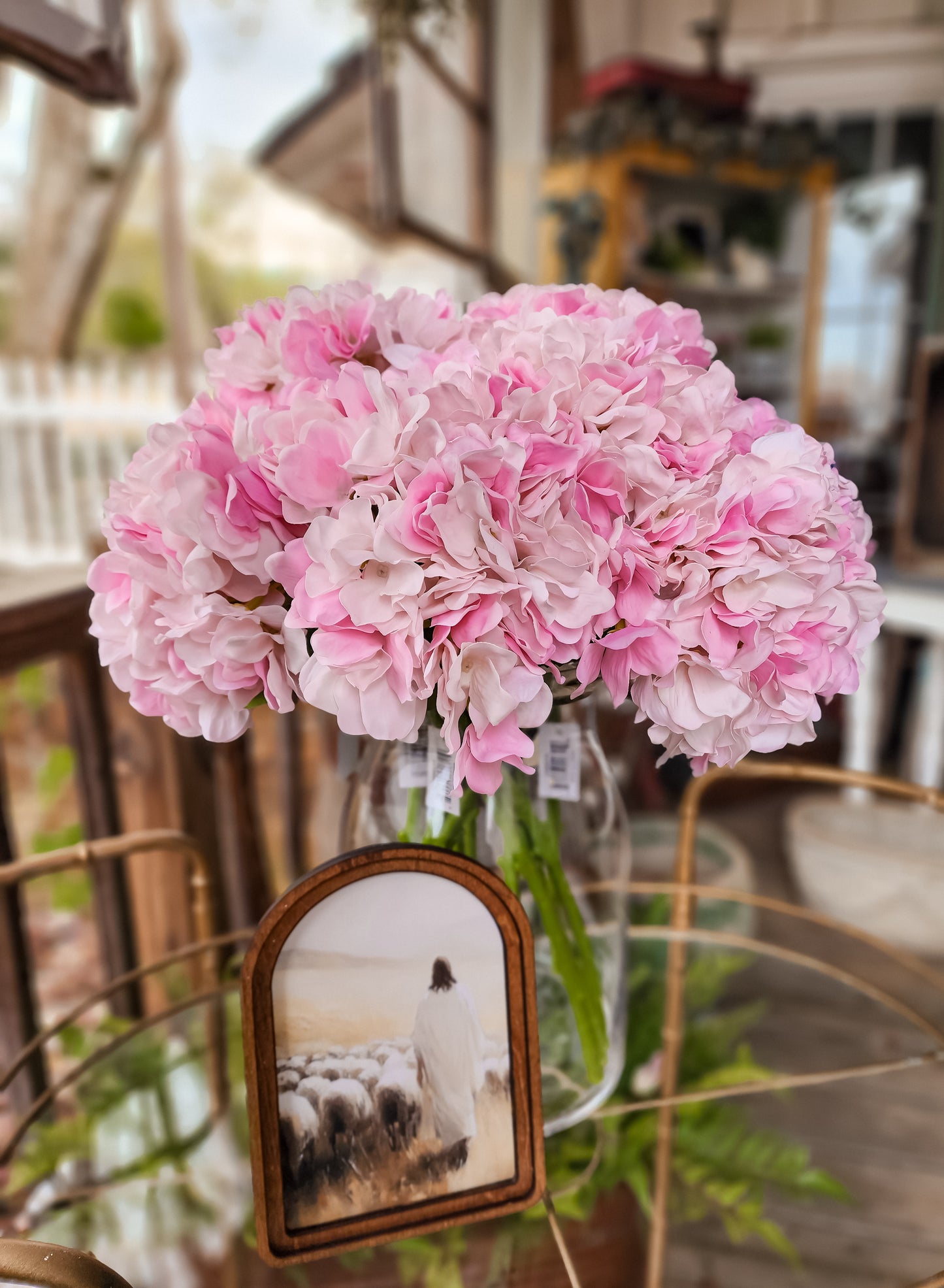 In Bloom Real Touch Hydrangea (Assorted Colors)