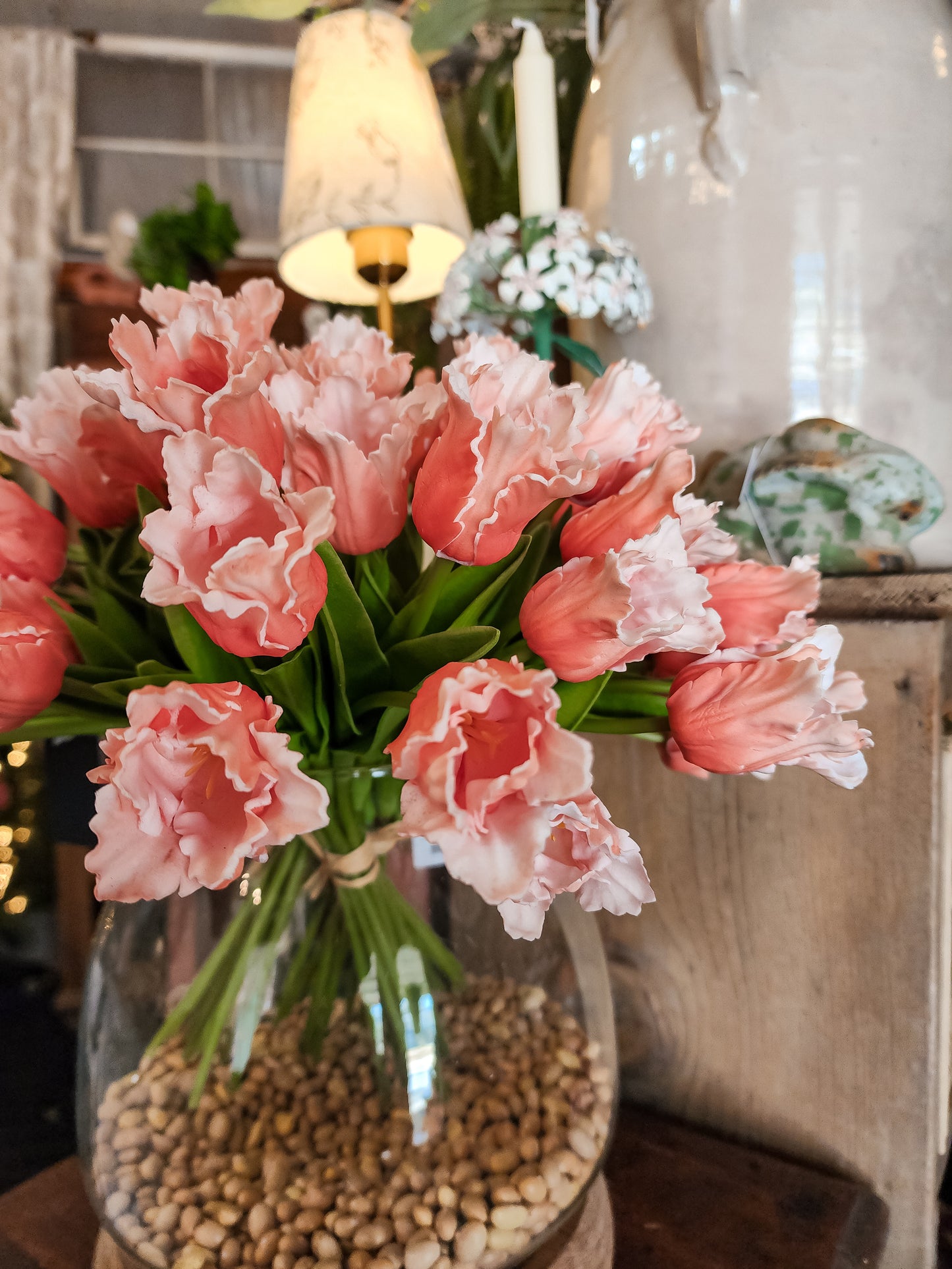 Peaches and Cream Parrot Tulip Bundle