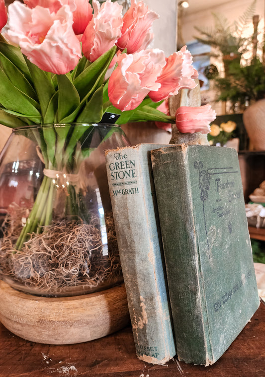 Bundle of two worn books