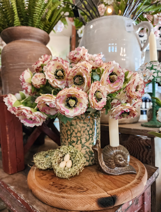 Pink + White Ranunculus Bundle