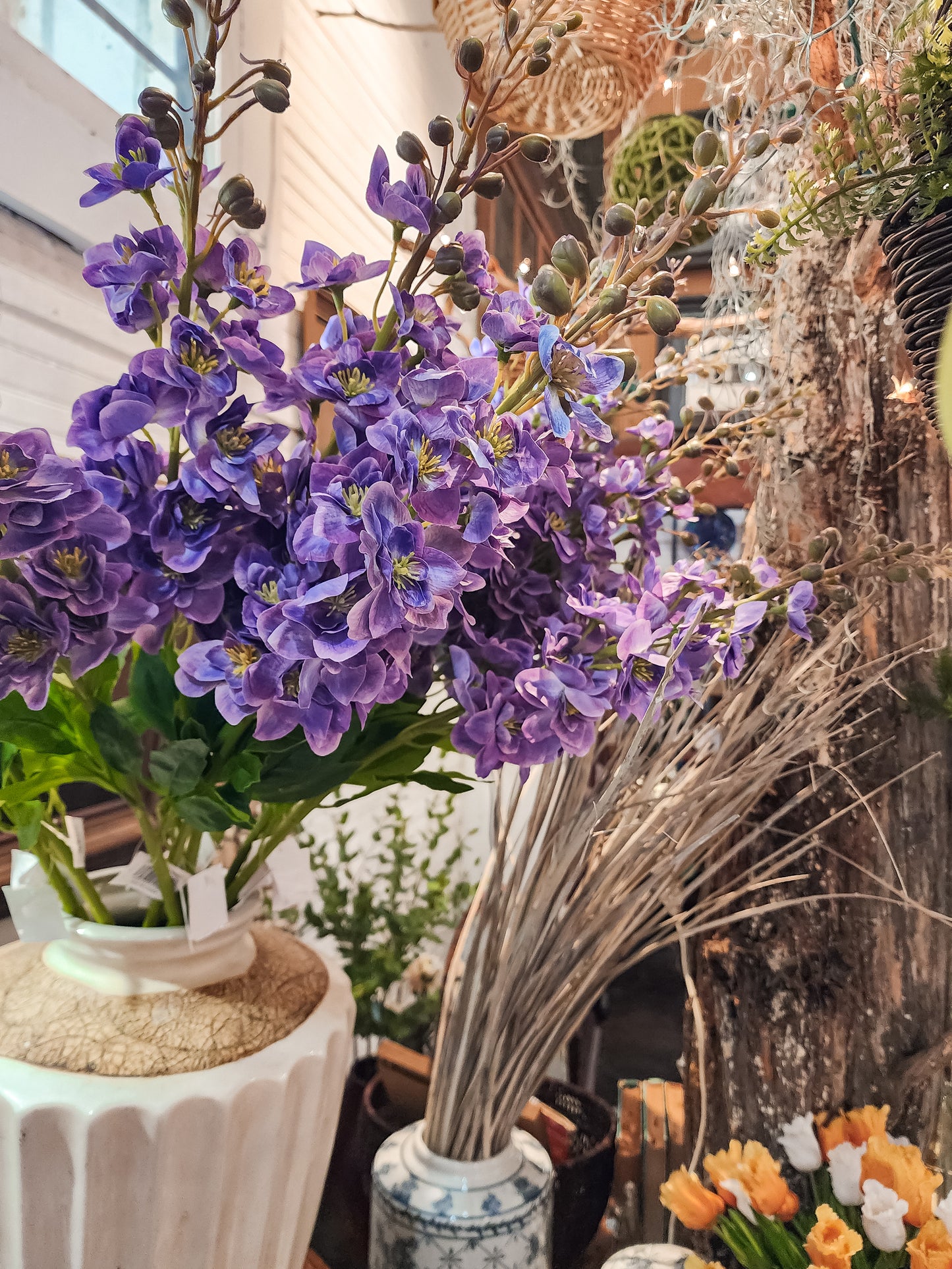 34" Delphinium Stem (Purple)
