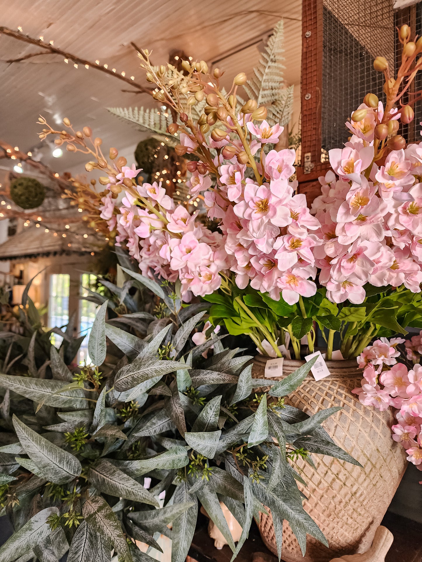 34" Delphinium Stem (Light Pink)
