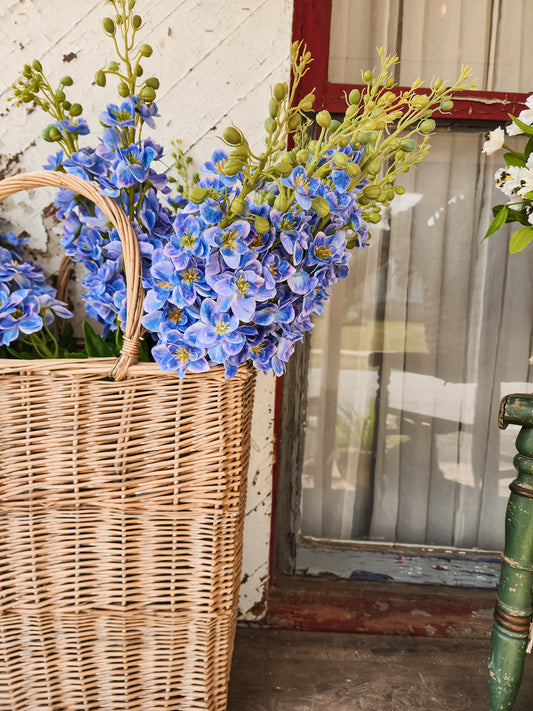 34" Delphinium Stem (BLUE/PURPLE)