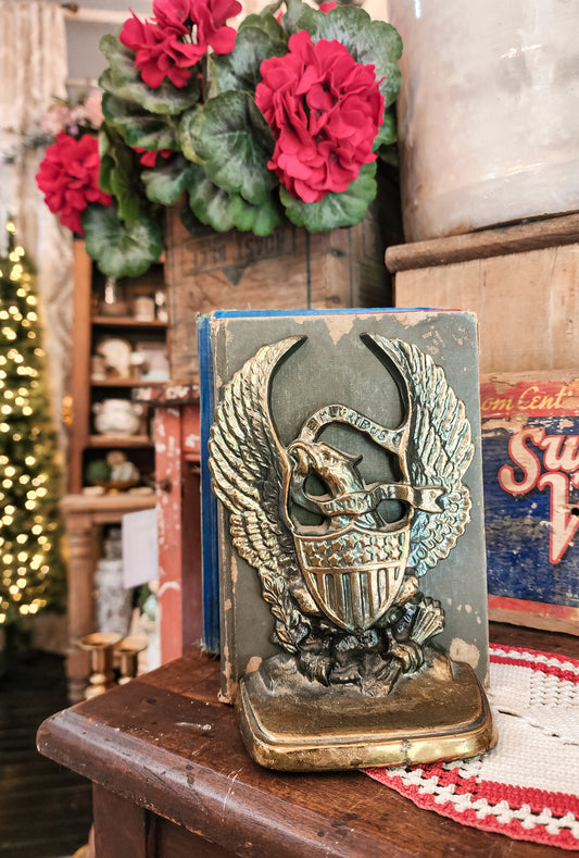 Vintage Cast Iron Bookends