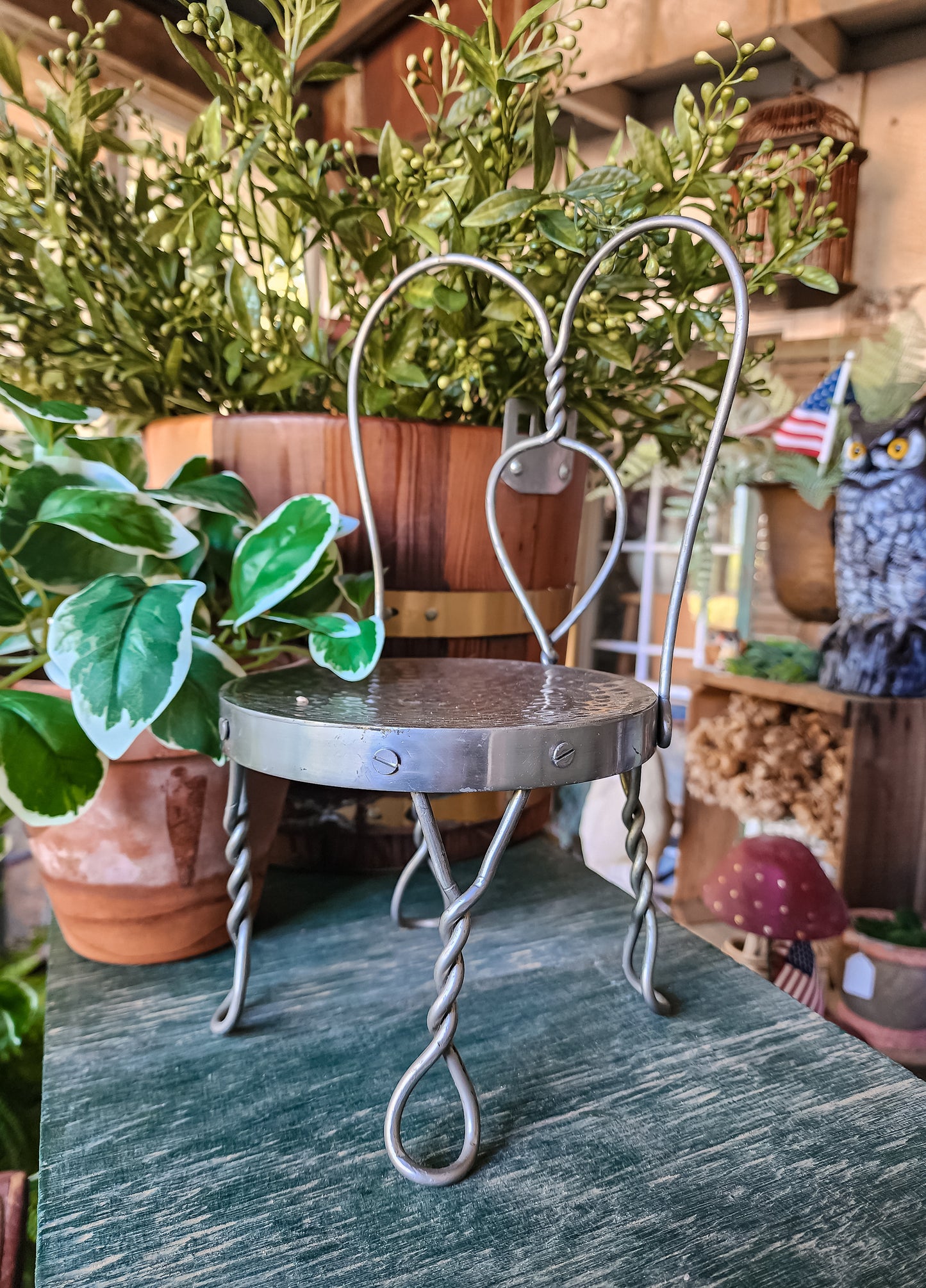 Small Metal Chair