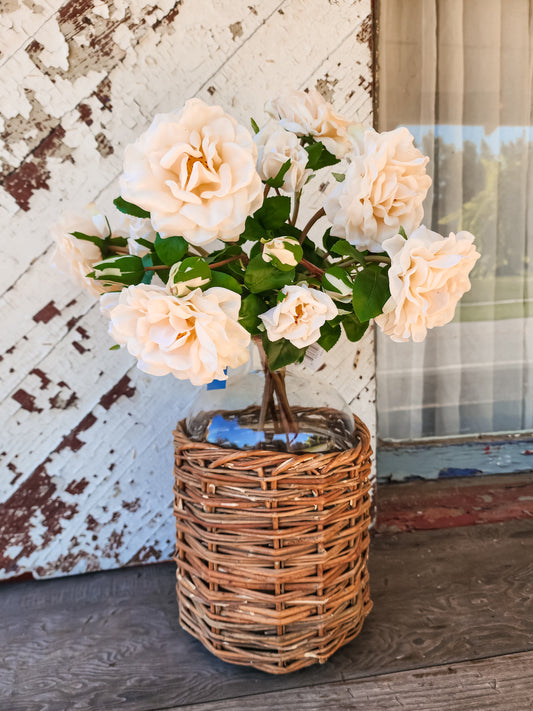 Cream Real Touch Rose