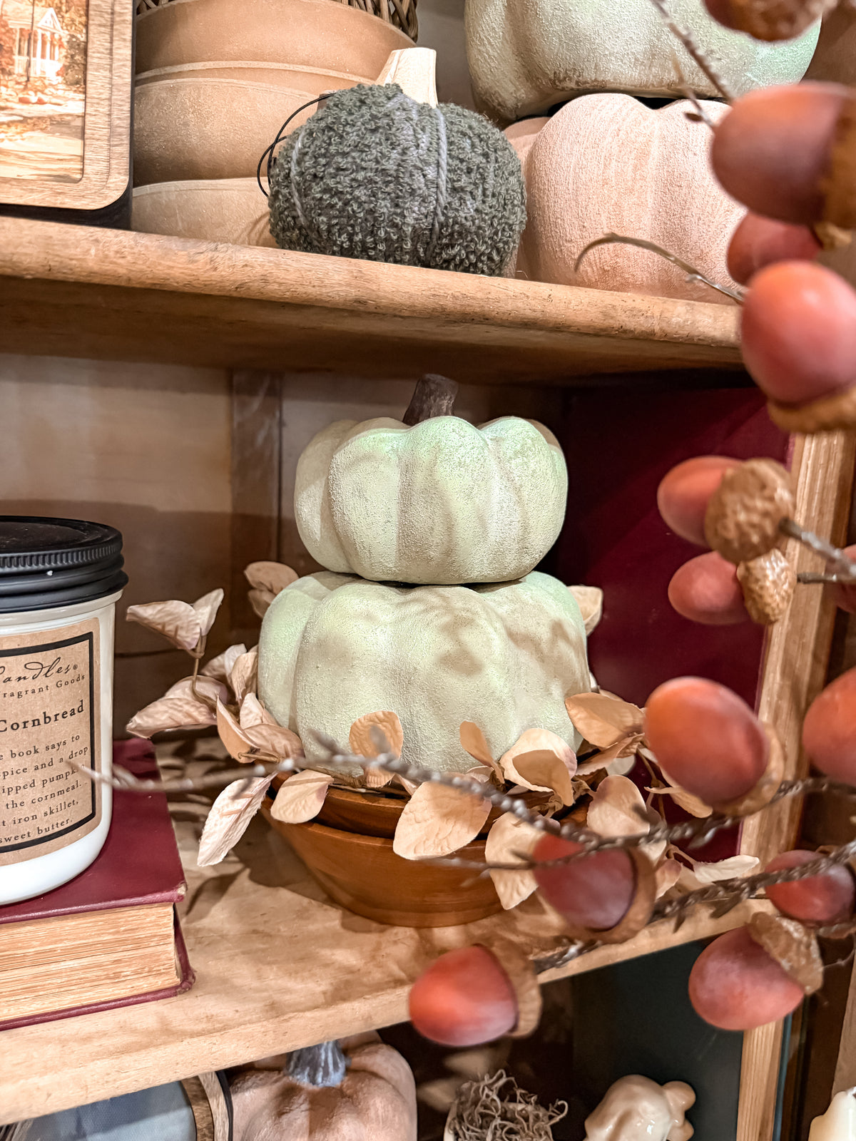 Stonewashed Ceramic Pumpkin