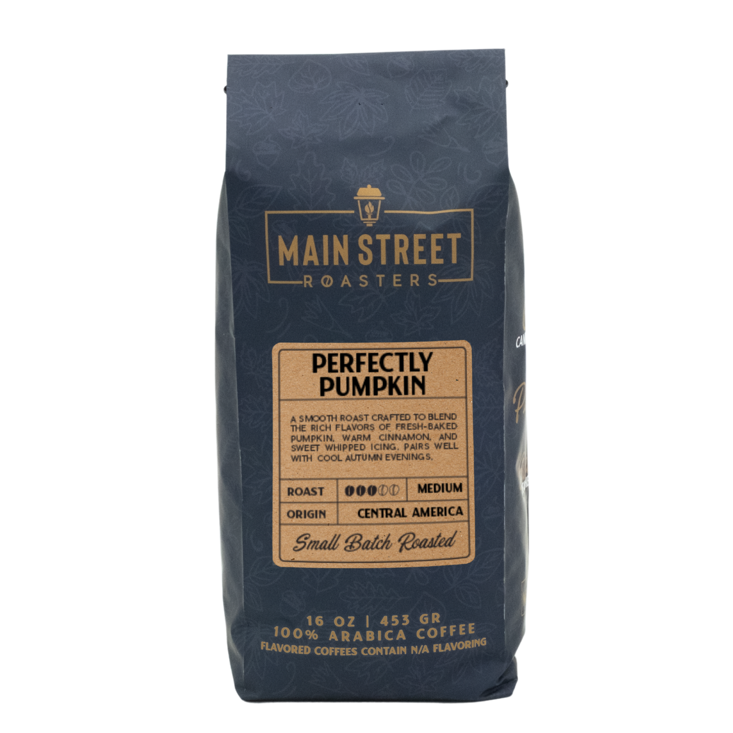 Perfectly Pumpkin Seasonal Flavored Coffee: Regular / Auto Drip / 10 oz