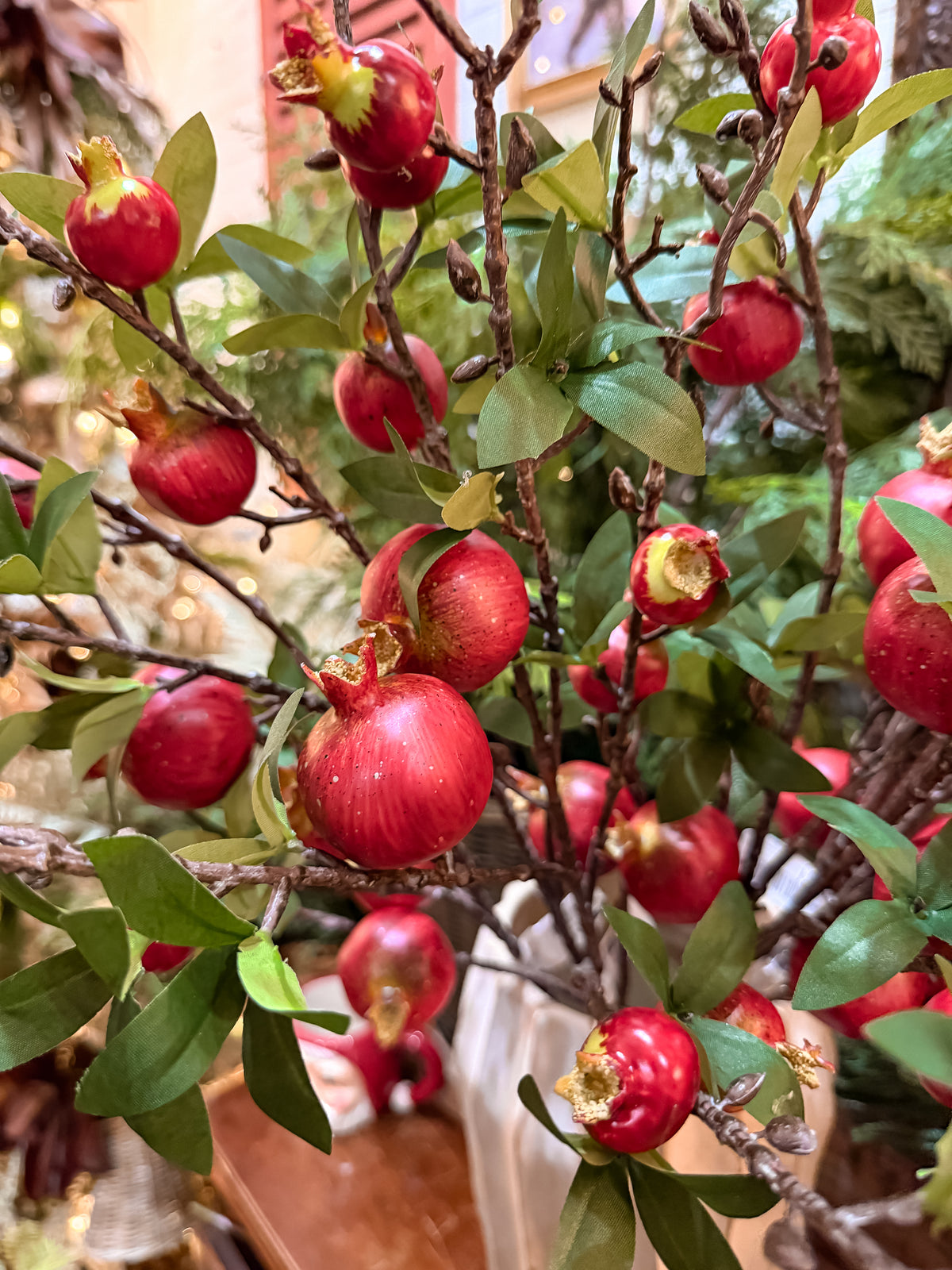 32” Pomegranate Branch
