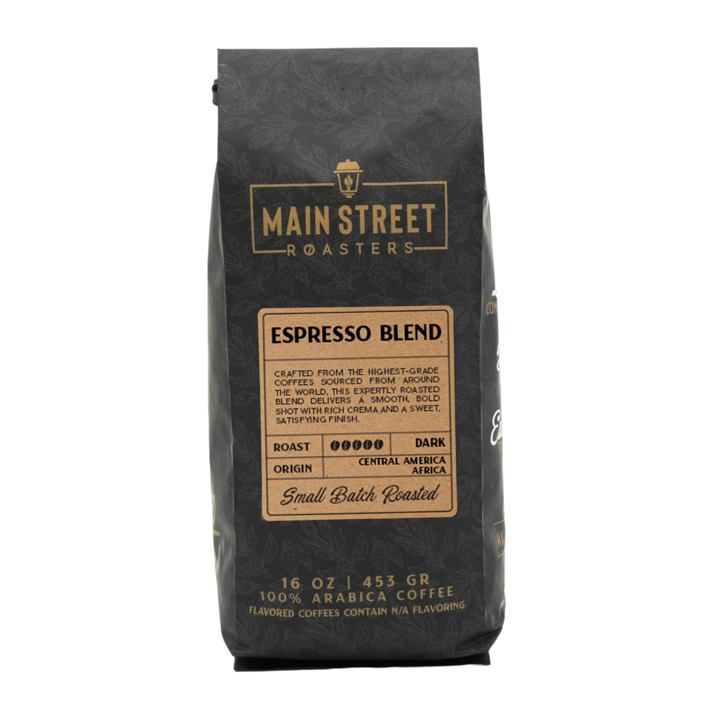 Espresso Blend: Regular / WHOLE BEAN / 10 oz