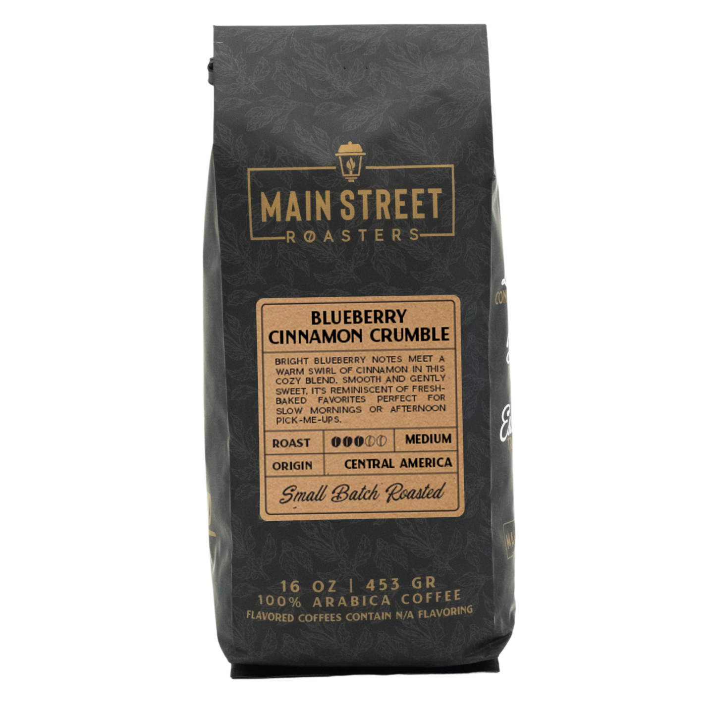 Blueberry Cinnamon Crumble Flavored Coffee: Regular / Auto Drip / 10 oz