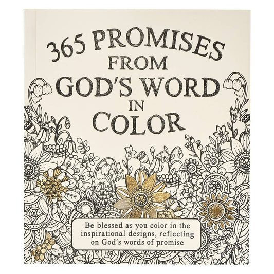 Coloring Devotional 365 Promises God's Word in Color