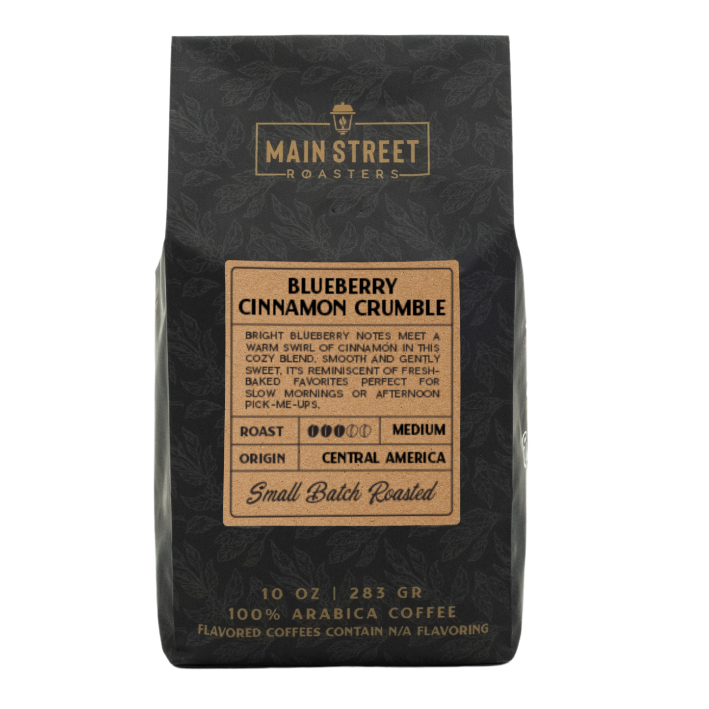 Blueberry Cinnamon Crumble Flavored Coffee: Regular / Auto Drip / 10 oz
