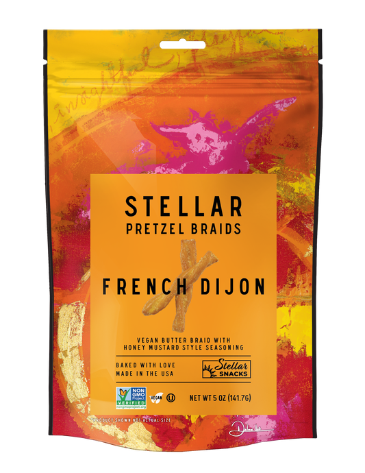 Stellar Pretzel Braids- French Dijon- 5oz