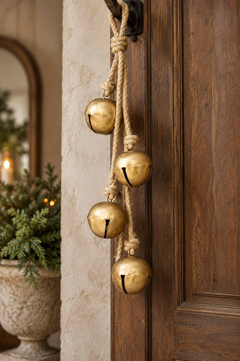 24” Hanging Antique Style Bells