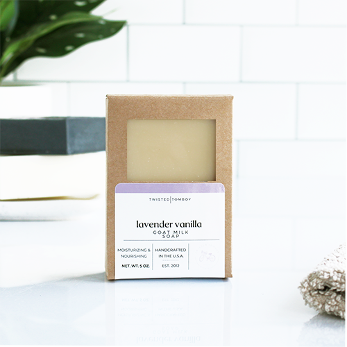 Lavender+Vanilla Handcrafted Goat Milk Soaps