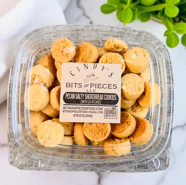 Pecan Salty Short Bread Cookie