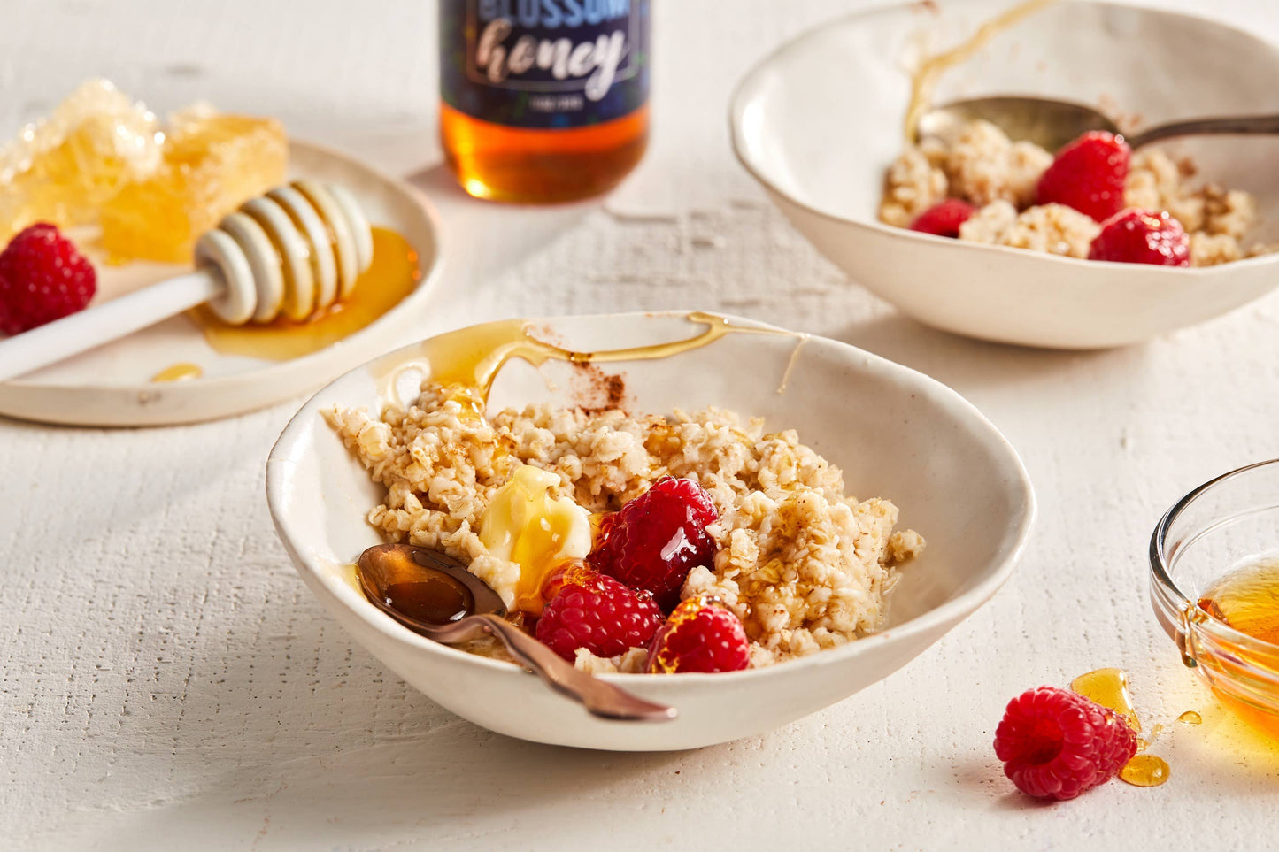 Pure Raspberry Blossom Honey - 11OZ