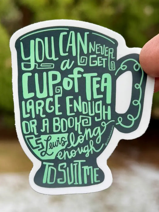 Books and Tea {Sticker}
