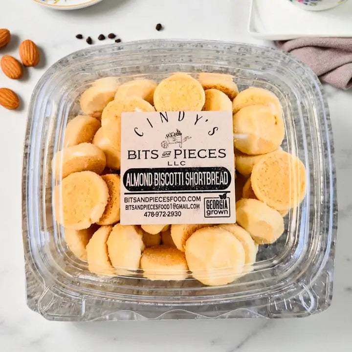 Almond Biscotti Shortbread Cookie