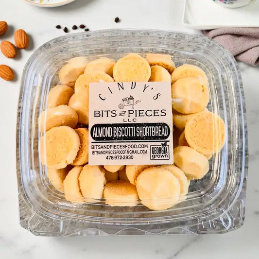 Almond Biscotti Shortbread Cookie