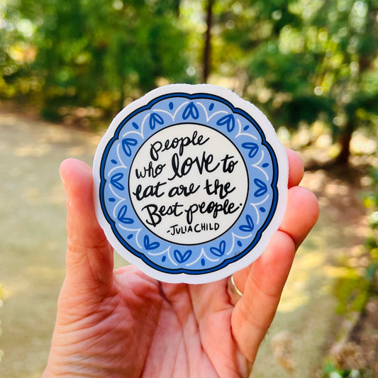 People Who Love to Eat {sticker}