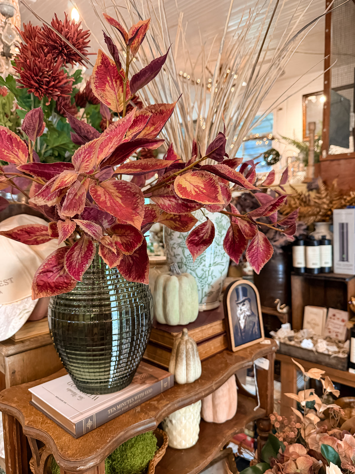 30” Coleus Stem | Vintage Plum