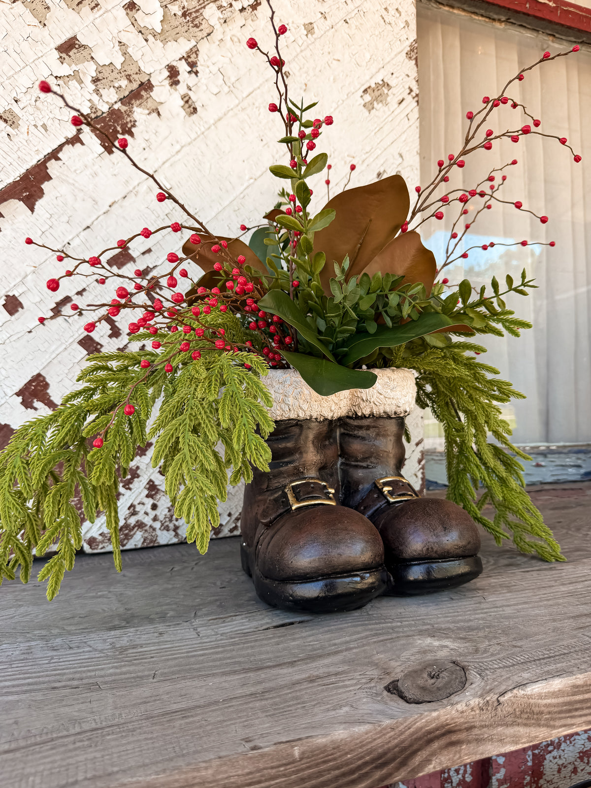 Santa’s Boot Situation (BROWN BOOT)