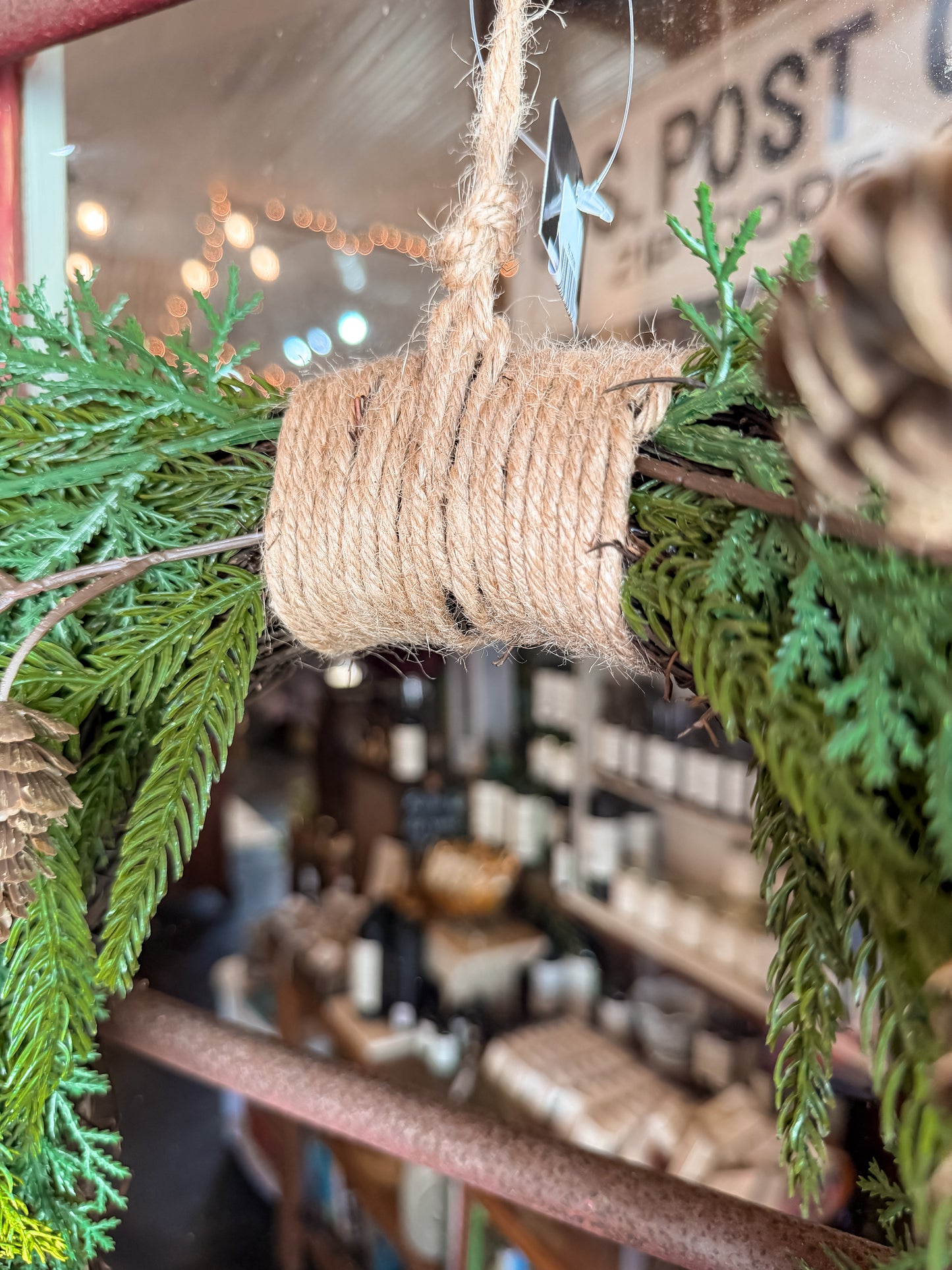 Velvet & Vine Cascading Wreath