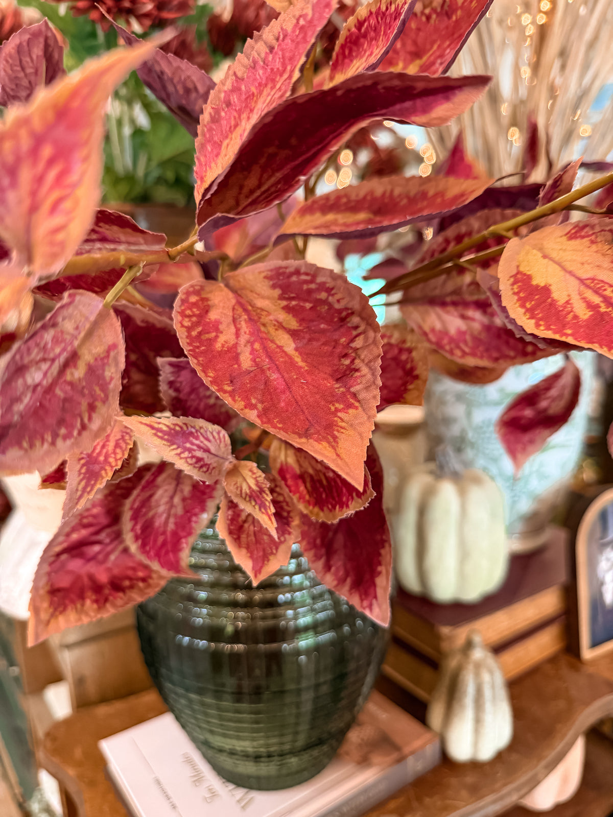 30” Coleus Stem | Vintage Plum